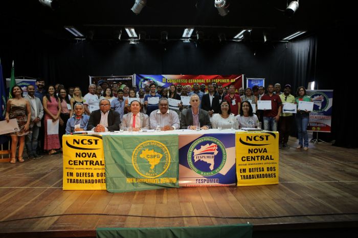 Imagem da notícia: FESPUMEB-BA REALIZA SEU II CONGRESSO ESTADUAL