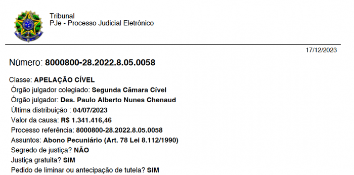 Imagem da notícia: O SISPUC DE CIPÓ-BA FILIADO À FESPUMEB-BA VENCE MAIS UMA AÇÃO JUDICIAL.