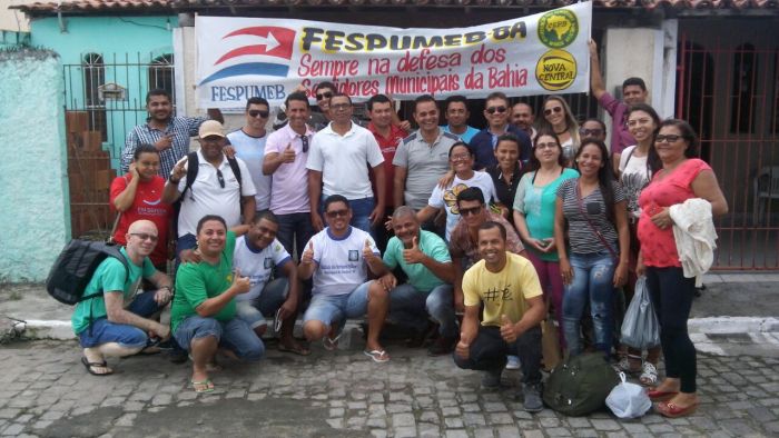 Imagem da notícia: FESPUMEB-BA E SERVIDORES MUNICIPAIS DA BAHIA PARTICIPAM DA MARCHA AO “OCUPA BRASILIA”